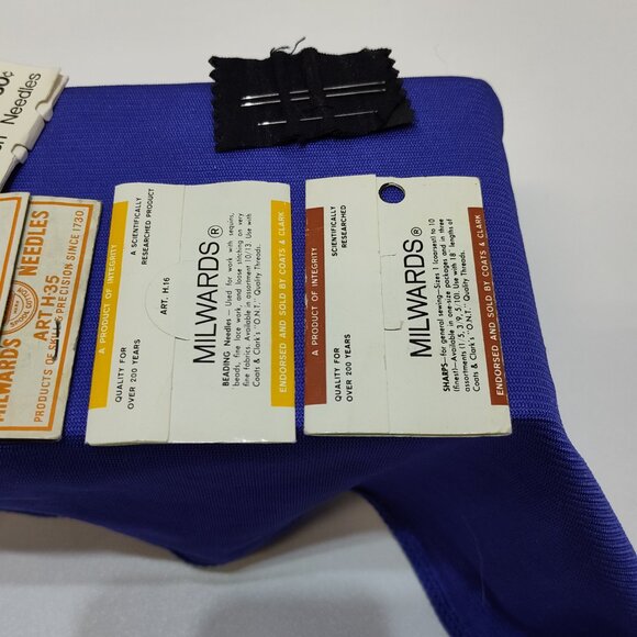 Sewing Needle Assortment Vintage Lighthouse Boye Milwards Scoville Steel Needles - Picture 3 of 6